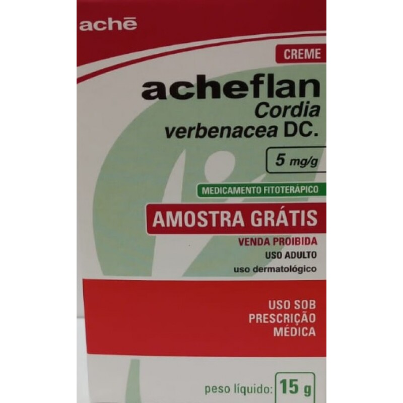 Acheflan - Cordia verbenacea DC 5mg/g - Creme 15g